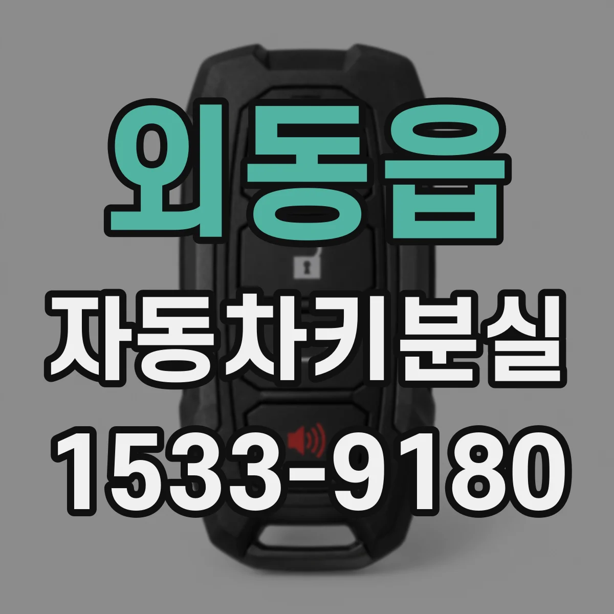 외동읍 자동차키분실