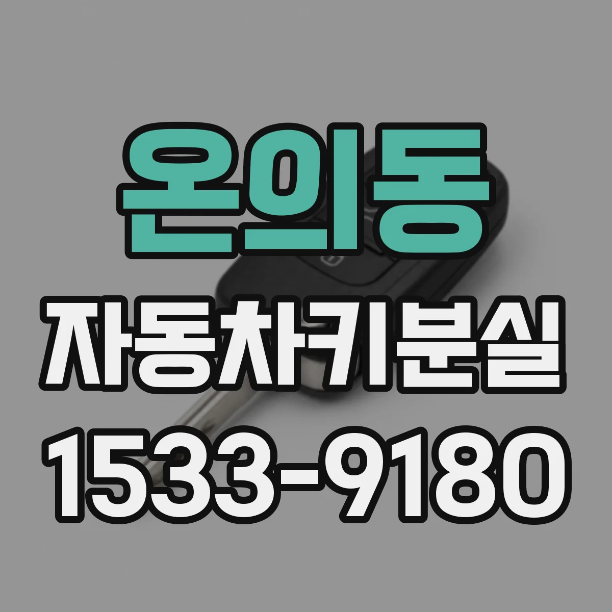 온의동 자동차키분실