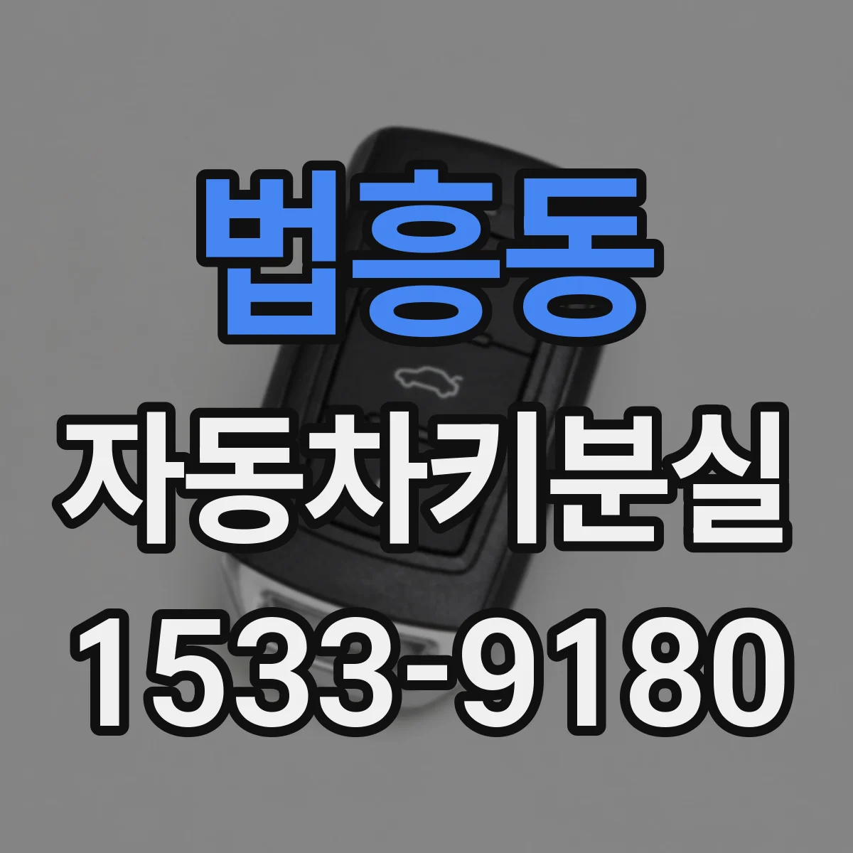 법흥동 자동차키분실