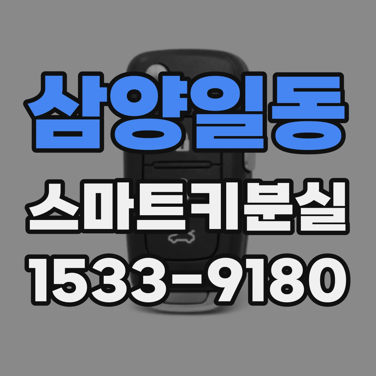 삼양일동 스마트키분실