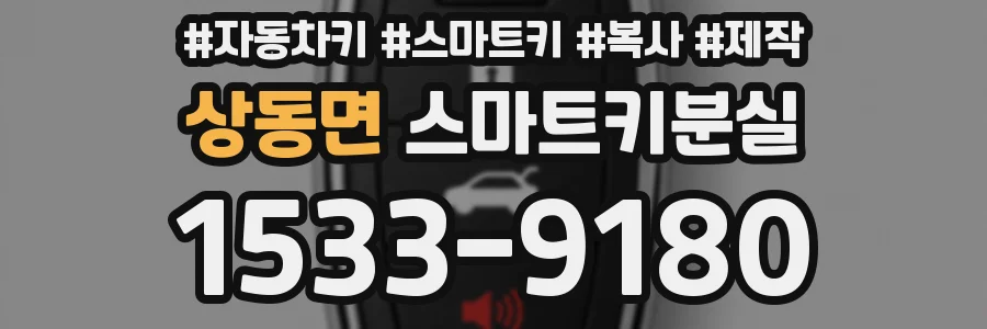상동면 스마트키분실