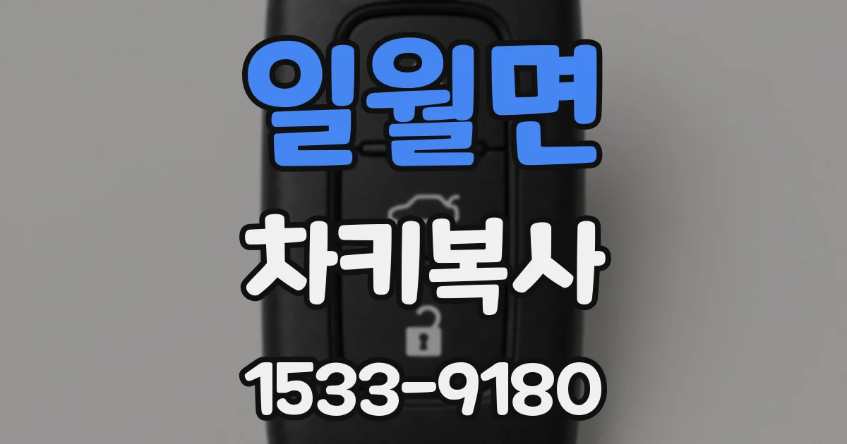 일월면 차키복사