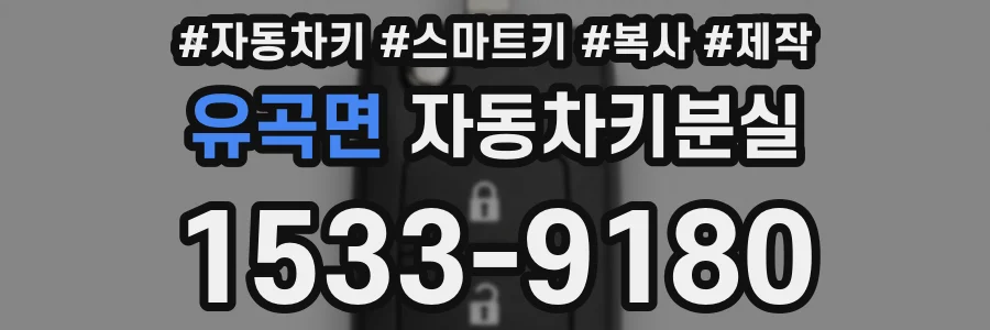 유곡면 자동차키분실