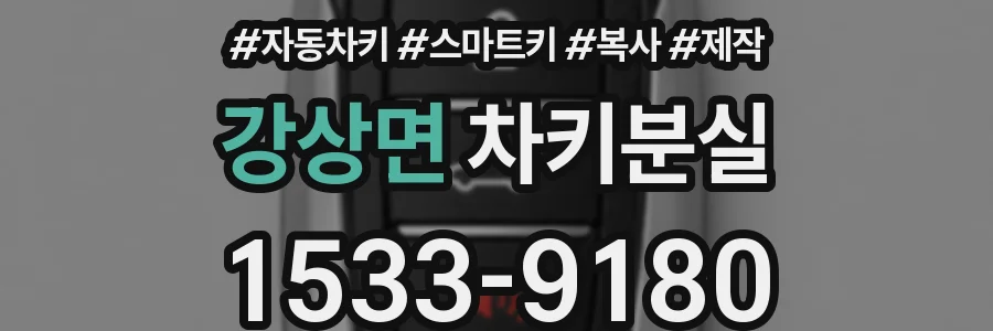 강상면 차키분실