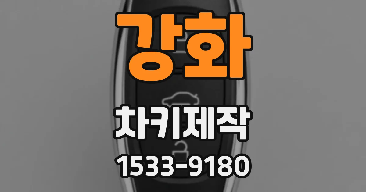 강화 차키제작