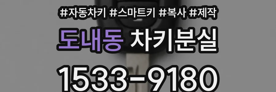 도내동 차키분실