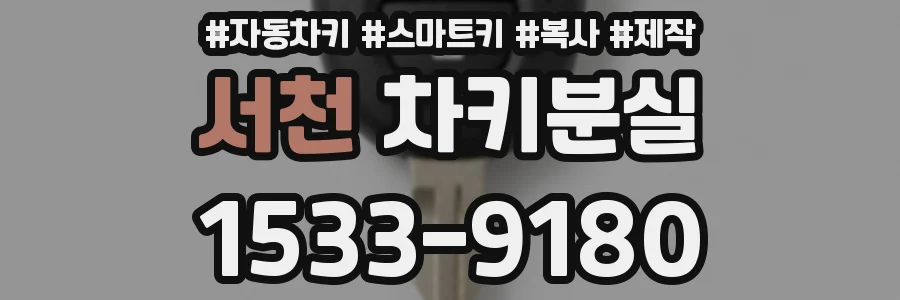 서천 차키분실