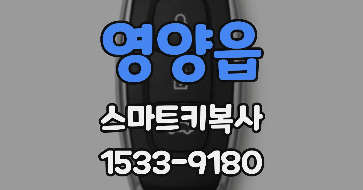 영양읍 스마트키복사