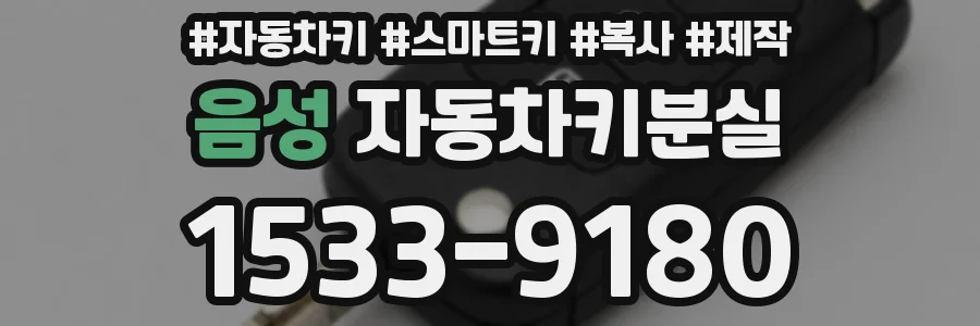 음성 자동차키분실