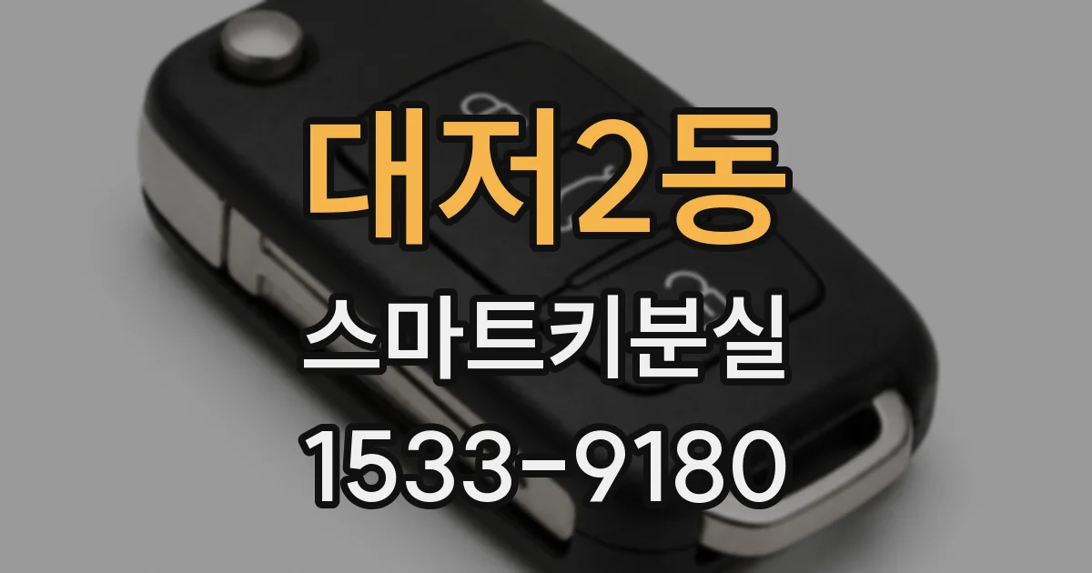 대저2동 스마트키분실