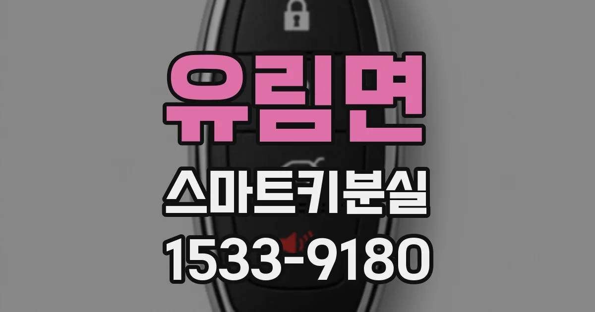 유림면 스마트키분실