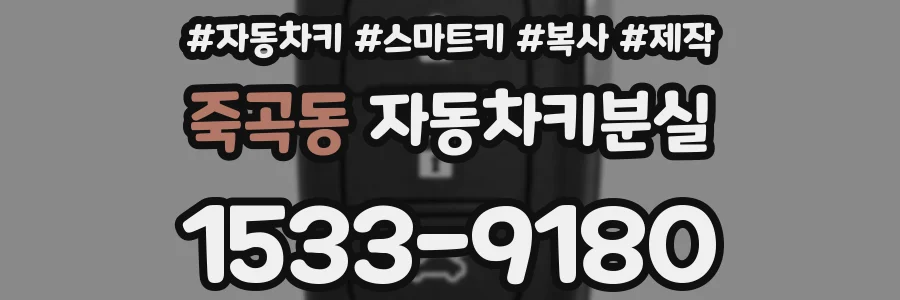 죽곡동 자동차키분실