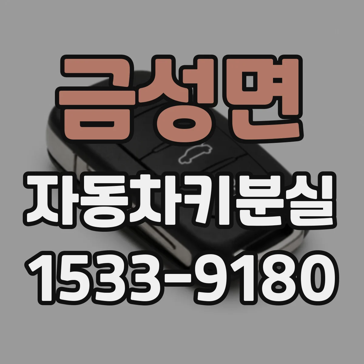 금성면 자동차키분실
