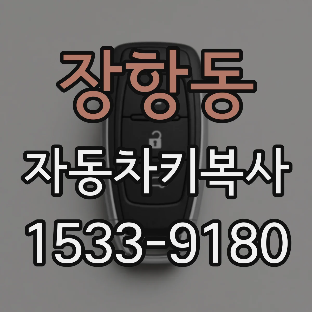 장항동 자동차키복사