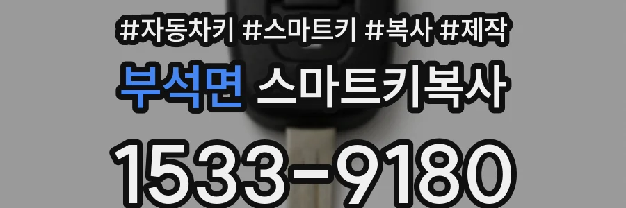 부석면 스마트키복사