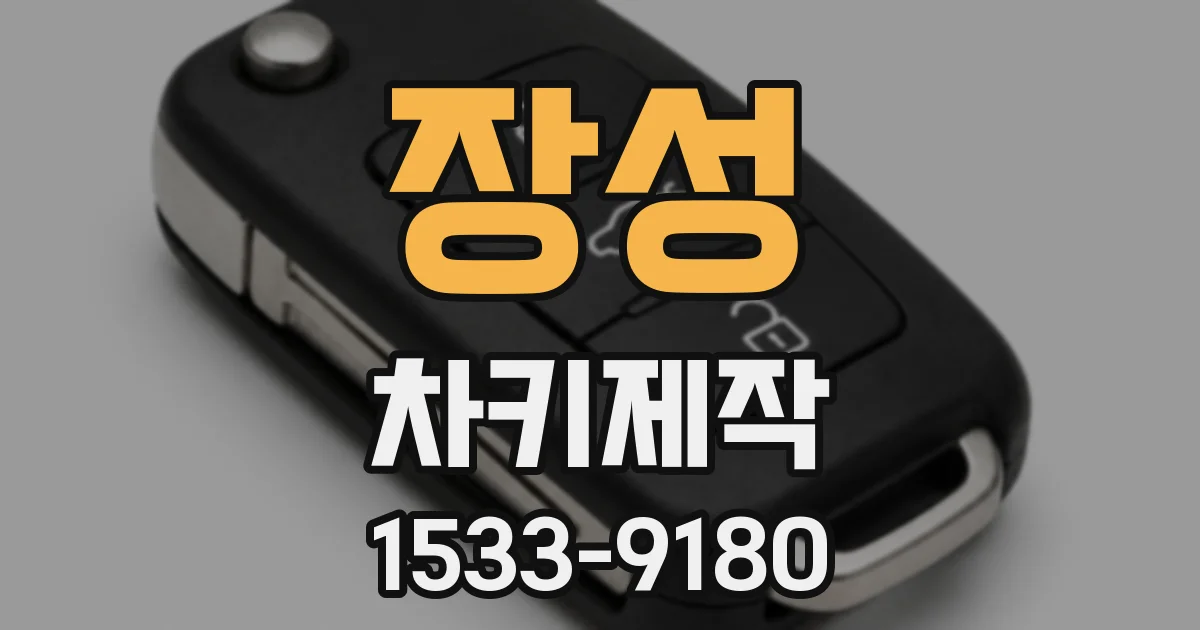 장성 차키제작