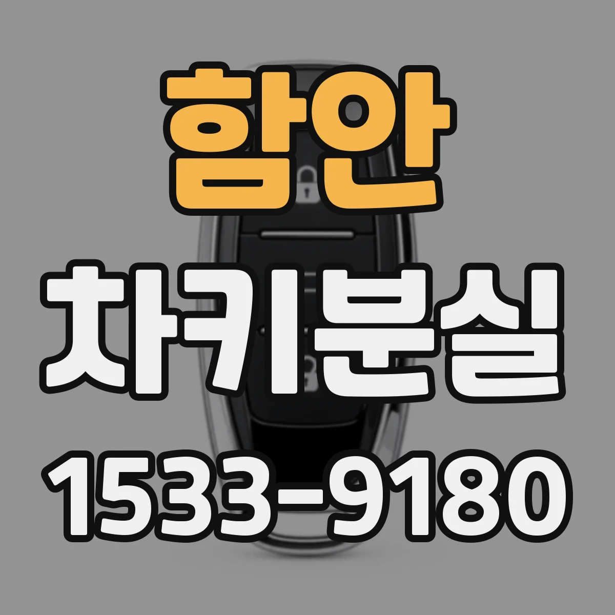 함안 차키분실