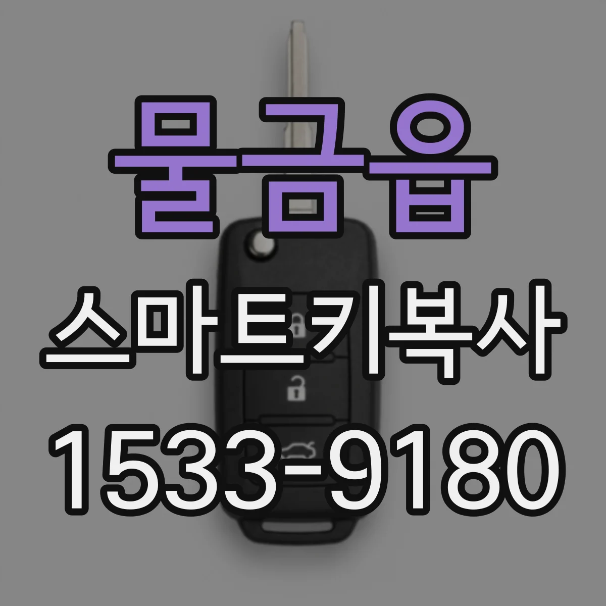 물금읍 스마트키복사