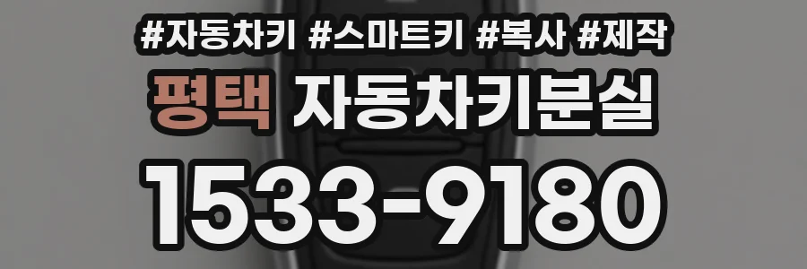 평택 자동차키분실