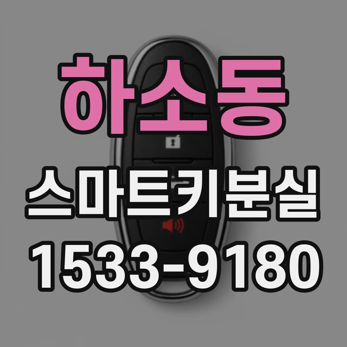 하소동 스마트키분실