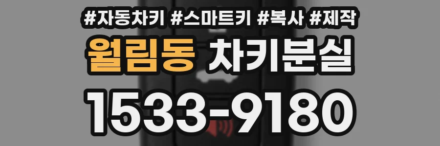 월림동 차키분실