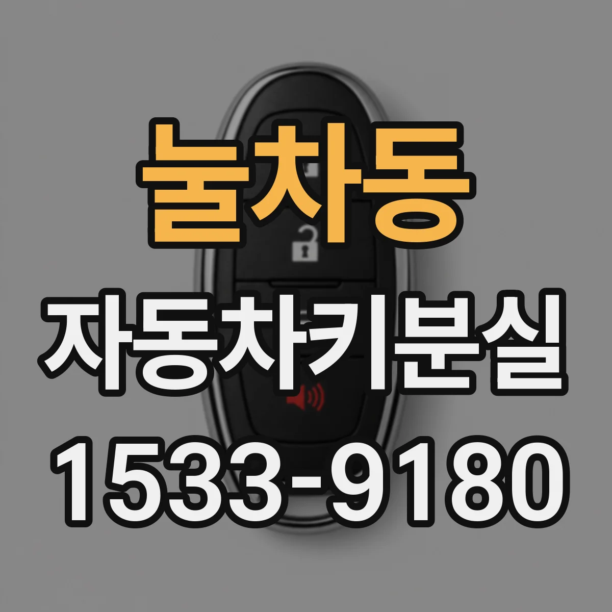 눌차동 자동차키분실