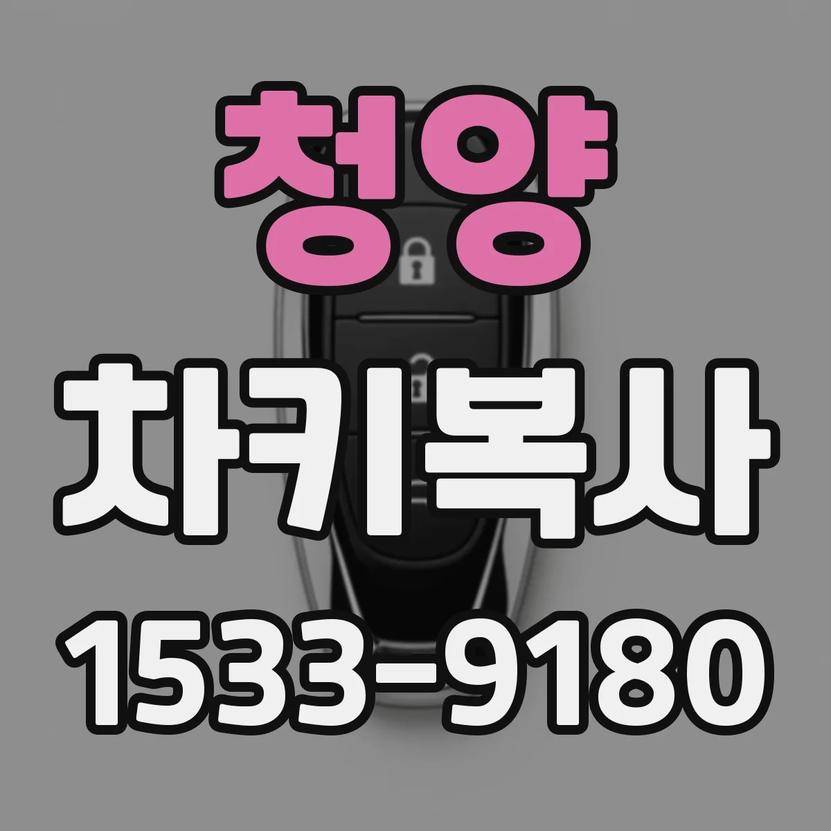 청양 차키복사