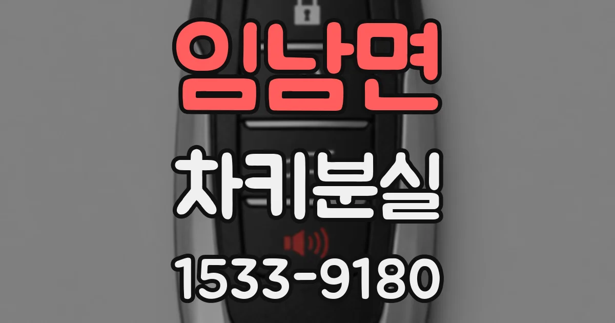 임남면 차키분실