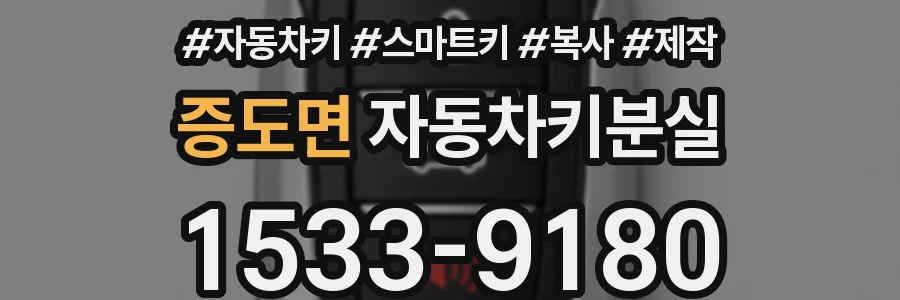 증도면 자동차키분실