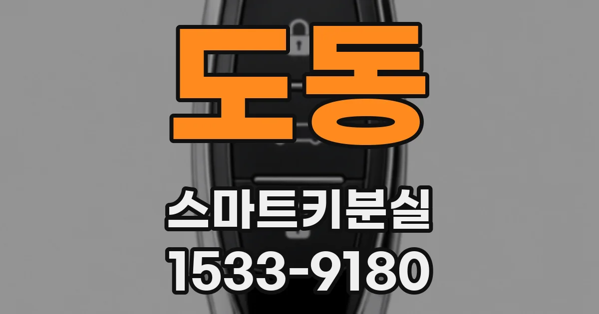 도동 스마트키분실