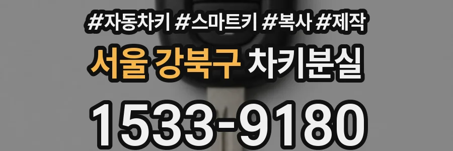 서울 강북구 차키분실