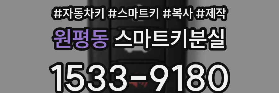 원평동 스마트키분실