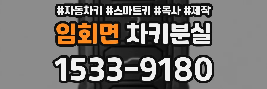 임회면 차키분실