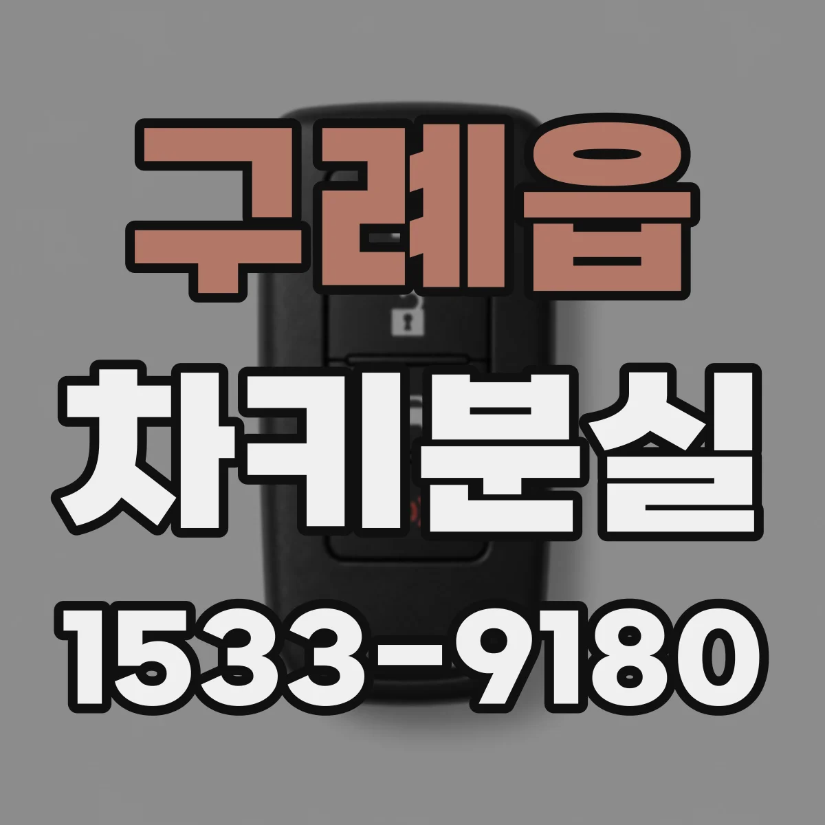구례읍 차키분실
