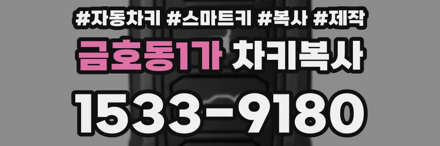 금호동1가 차키복사