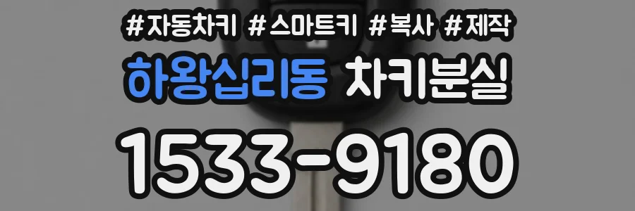 하왕십리동 차키분실