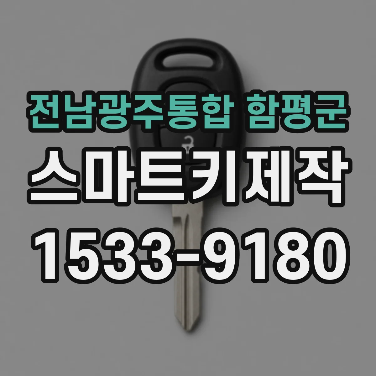 전남광주통합 함평군 스마트키제작