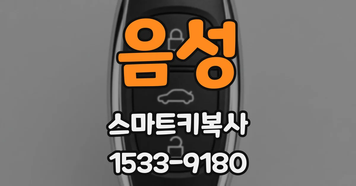 음성 스마트키복사