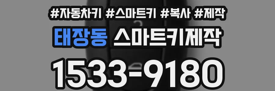 태장동 스마트키제작