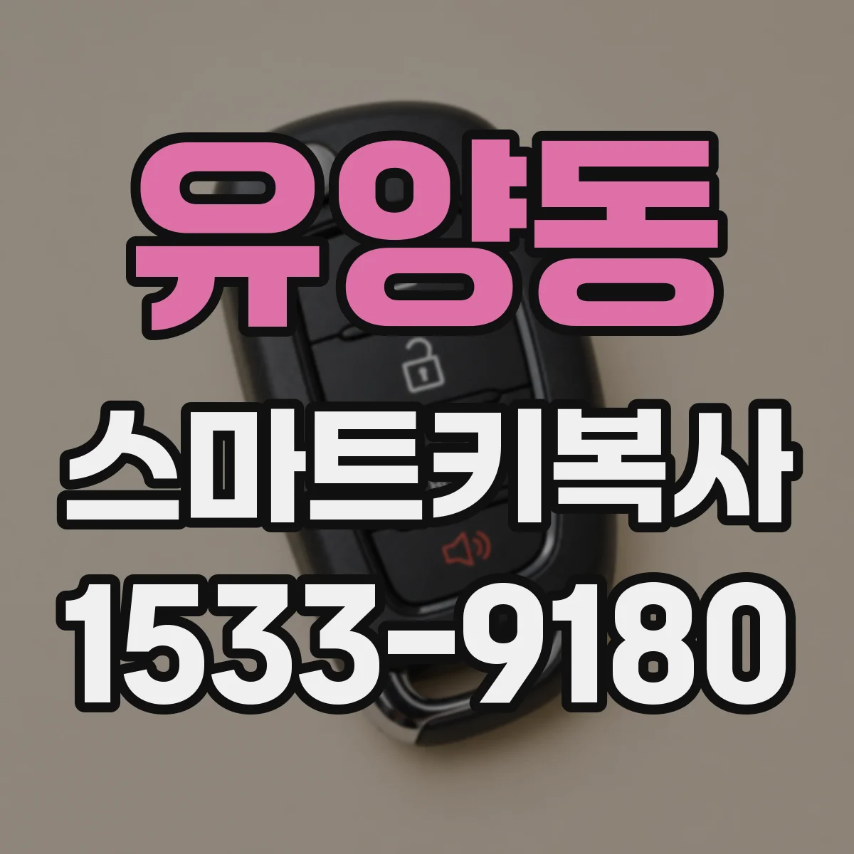유양동 스마트키복사
