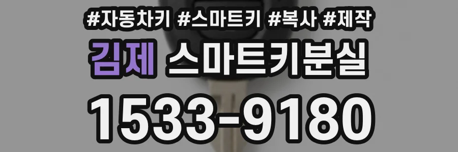 김제 스마트키분실