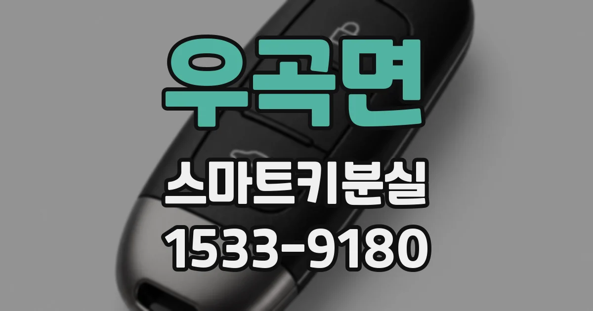 우곡면 스마트키분실