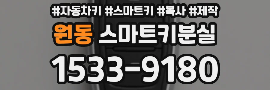 원동 스마트키분실