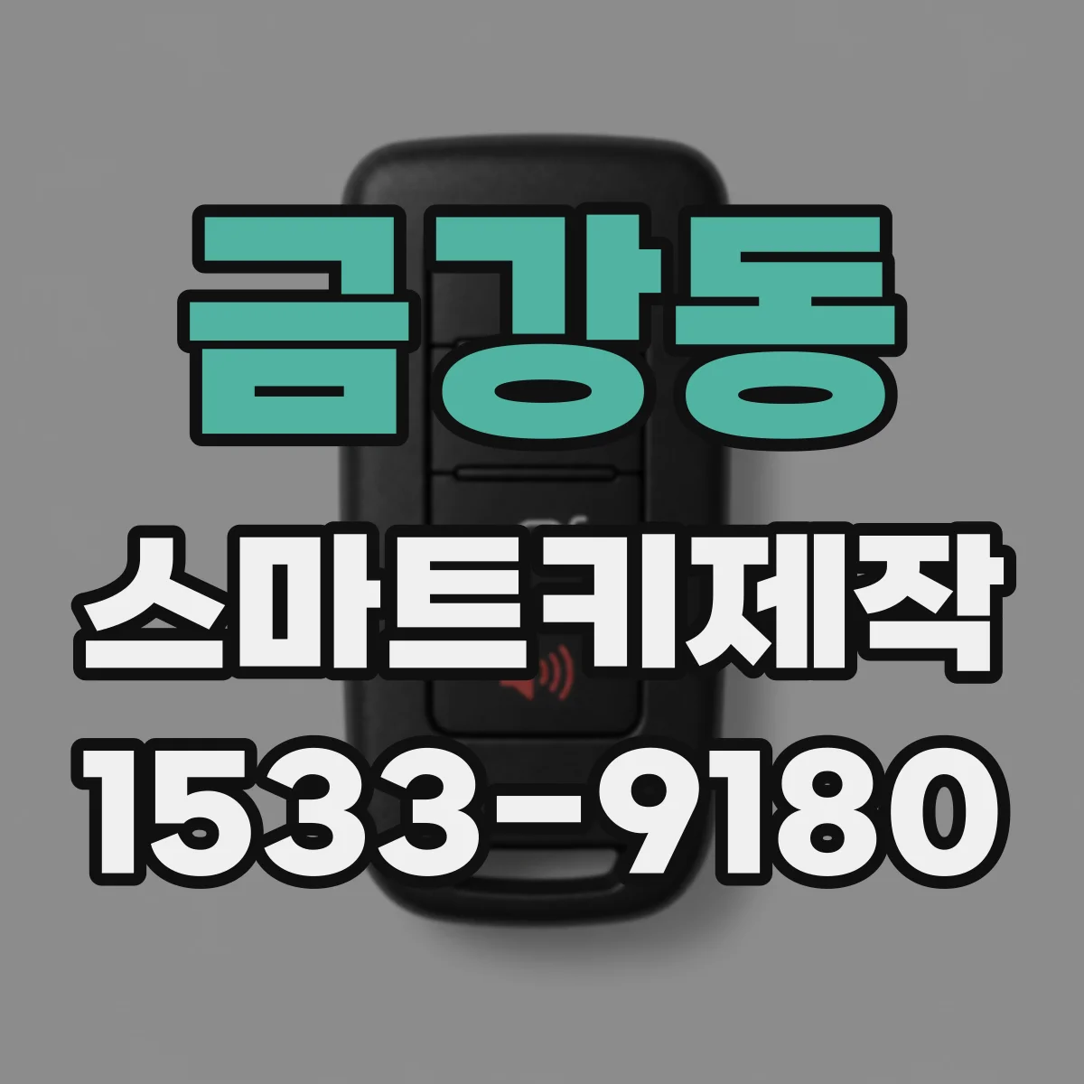 금강동 스마트키제작