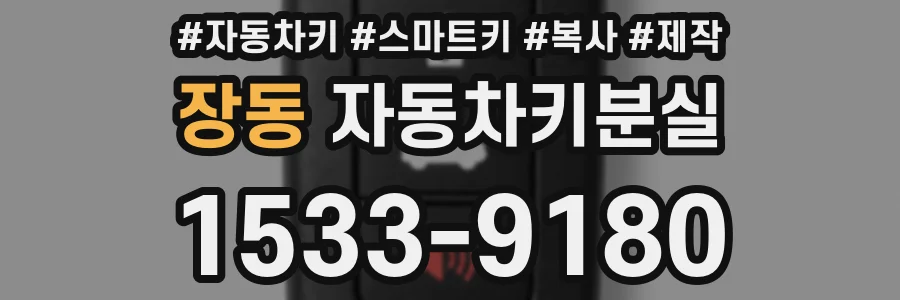 장동 자동차키분실