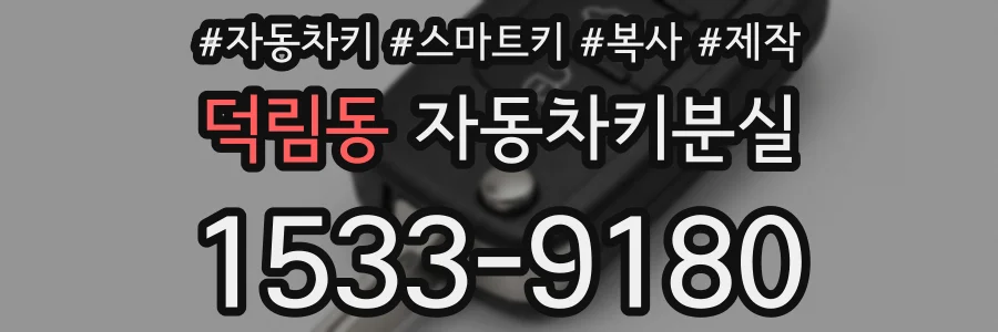 덕림동 자동차키분실