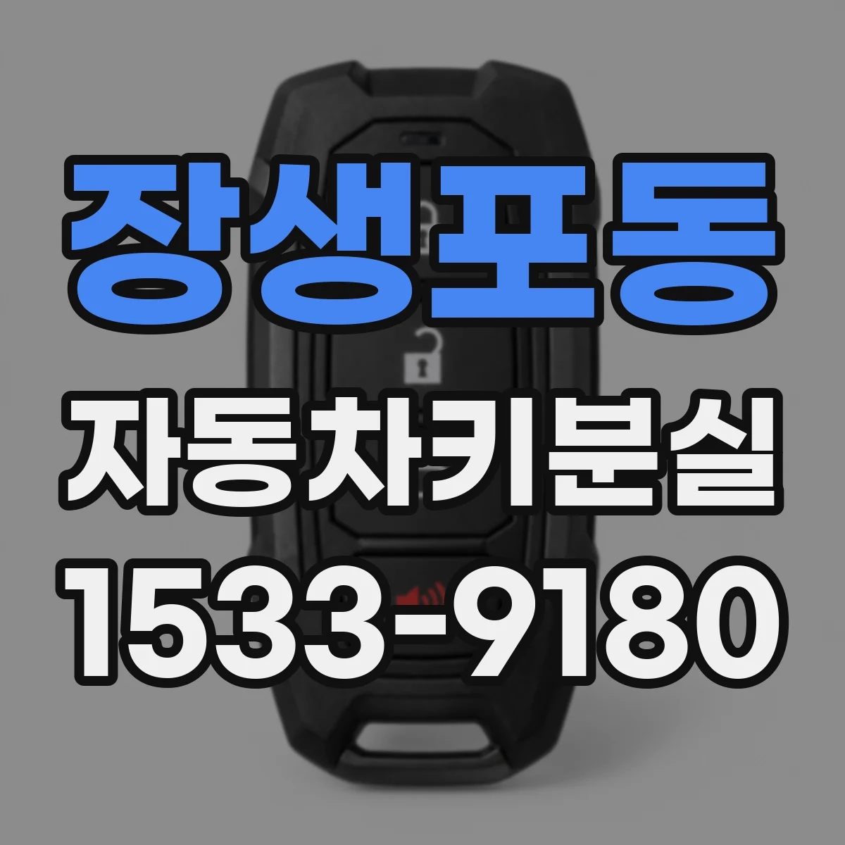 장생포동 자동차키분실