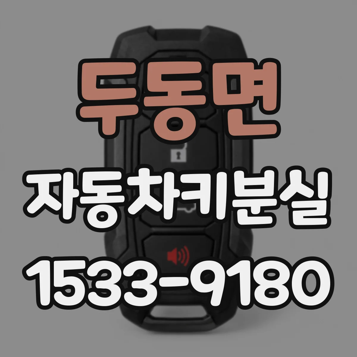 두동면 자동차키분실