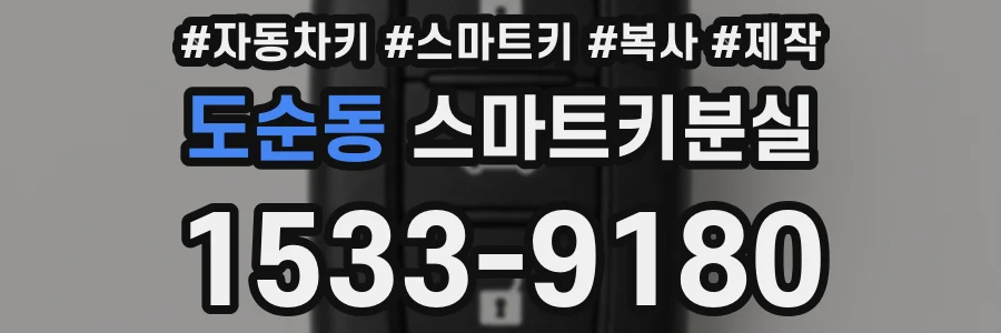 도순동 스마트키분실