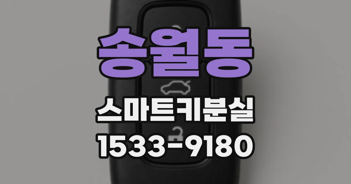 송월동 스마트키분실